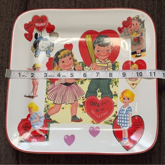 Rosanna Catch On Be My Valentine Serving Plate - Picture 6 of 6